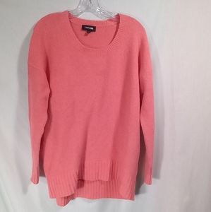 Express Pink Wool Blend Pullover Sweater Size L